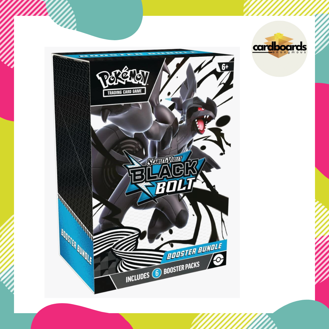 SV Black Bolt Booster Bundle Cardboards Anonymous SV Black Bolt Booster Bundle Cardboards Anonymous
