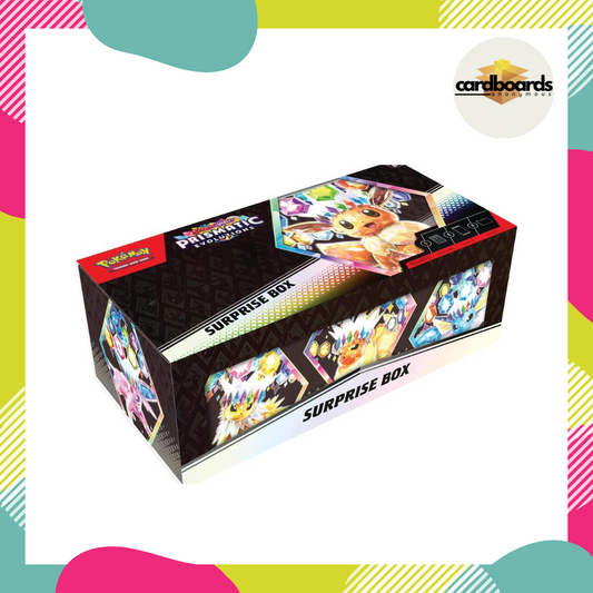 Prismatic Evolutions Surprise Box