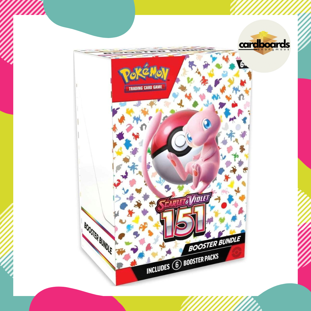 Pokmon 151 Booster Bundle Cardboards Anonymous Pokmon 151 Booster Bundle Cardboards Anonymous