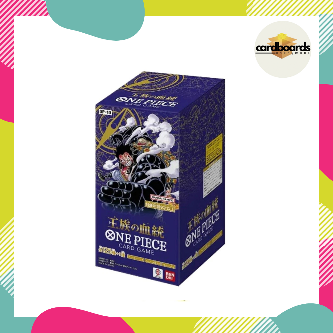 op 10 booster box JPN One piece OP-10 – Cardboards Anonymous Color:Poppies of War price_€ 30 - € 40 45 Common cards If you could change