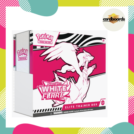 White Flare Elite Trainer Box