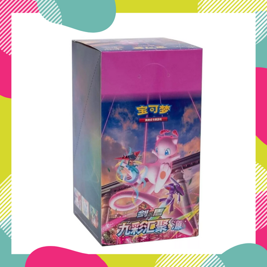 Pokémon Chinese: Fusion Strike - Nine Colors Gathering: Mew Booster Box - Slim