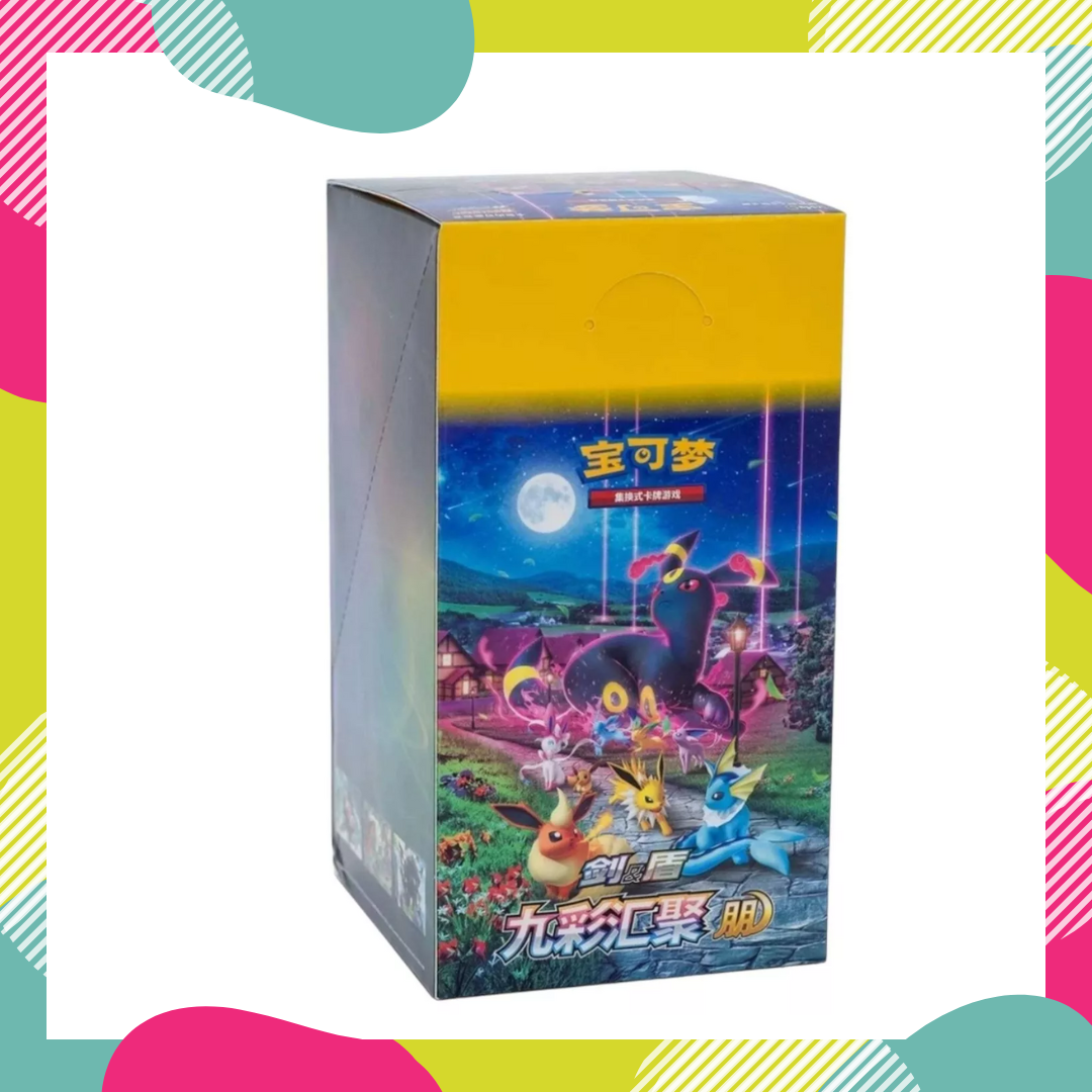 Pokémon Chinese: Eevee Heroes Nine Colors Gathering CS4aC Booster Box - Slim