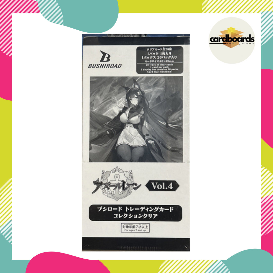Bushiroad Trading Card Collection Clear (Japanese) Azur Lane Vol. 4 Booster Box