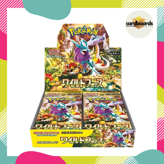 Japanese Pokémon: Wild Force Booster Box - SV5K: Wild Force (SV5K)