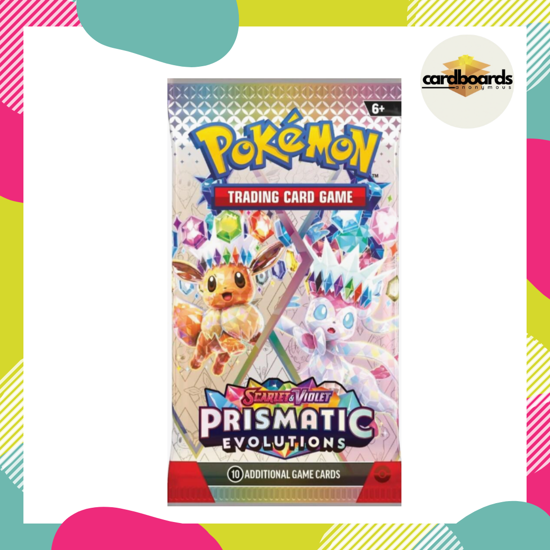 Prismatic Evolutions Booster Pack – Cardboards Anonymous