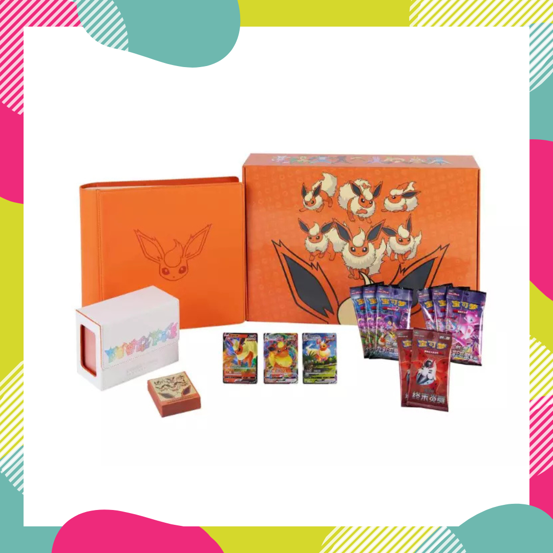 Pokemon Eevee Advancement Gift Box Flareon [CHN]