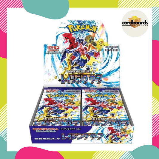 Japanese Pokémon: Raging Surf Booster Box - SV3a: Raging Surf (SV3a)